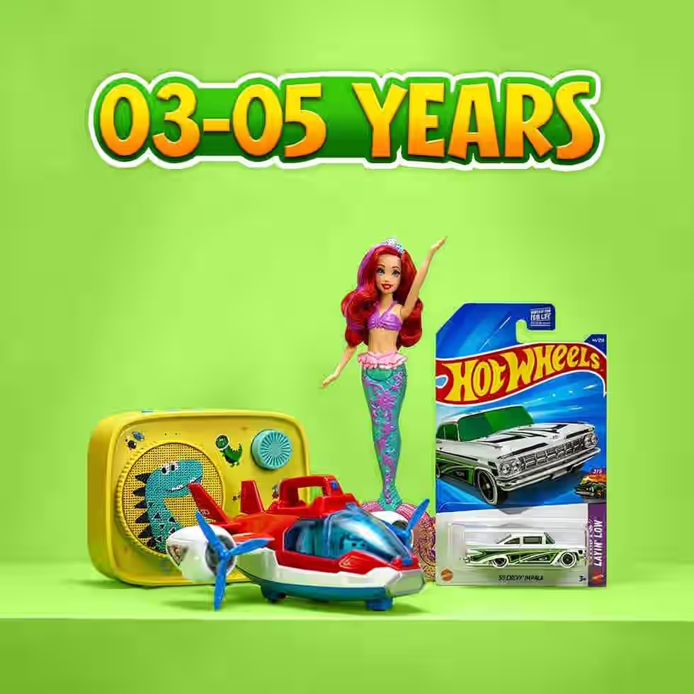 3–5 years